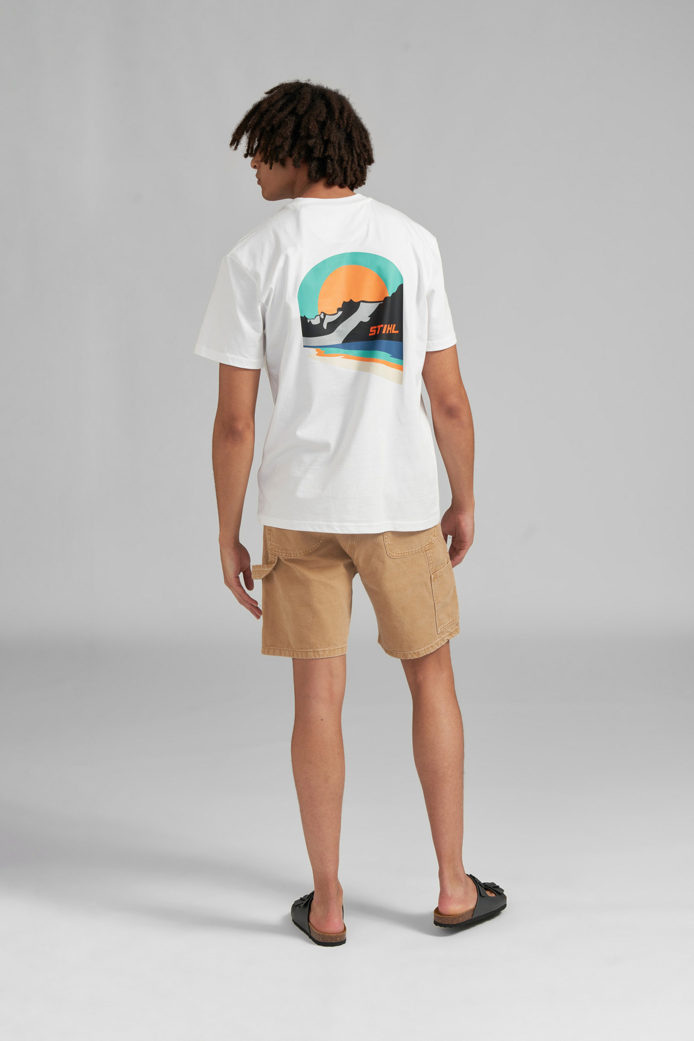 Majica SUNSET bela