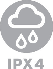 IPX4 SERTIFIKOVANO