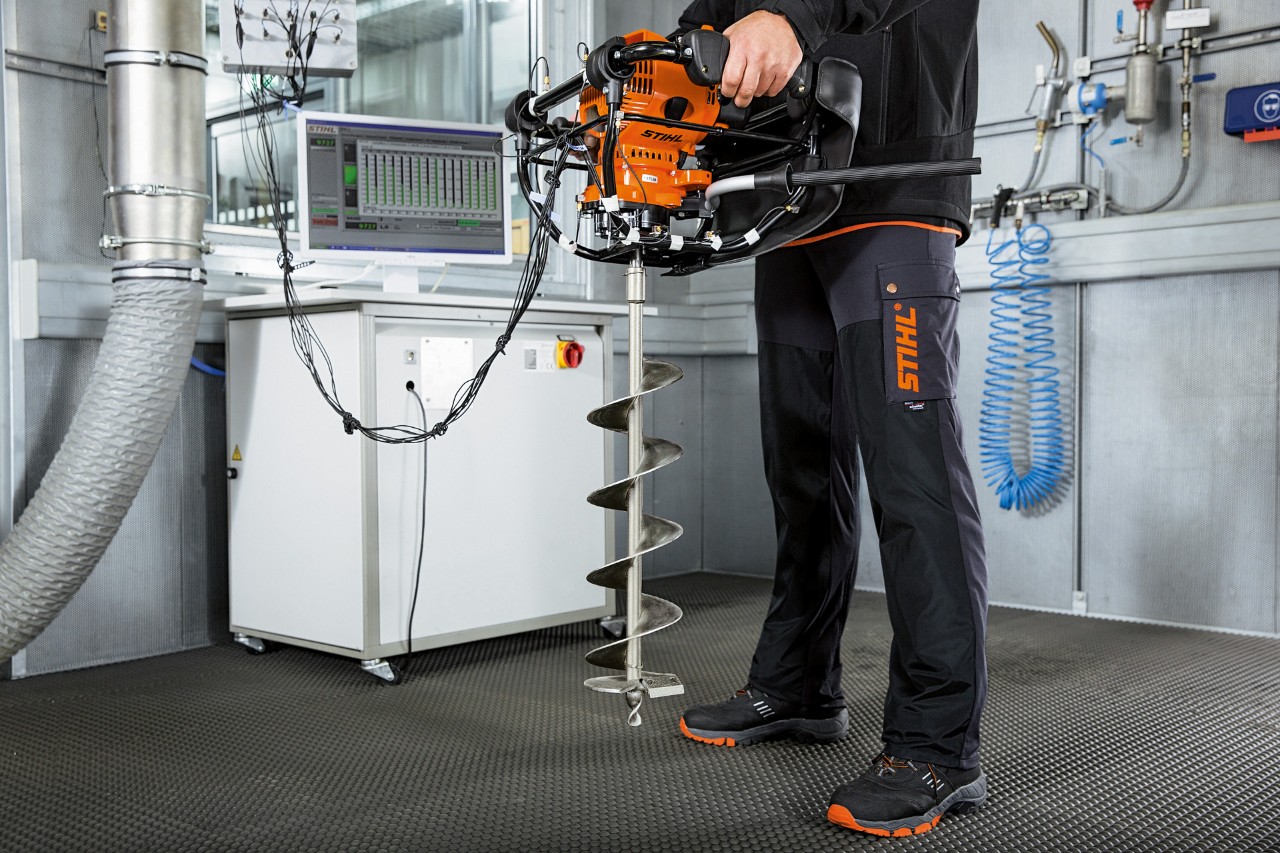 Svaki STIHL uređaj se ispituje u pogledu vibracionog opterećenja 